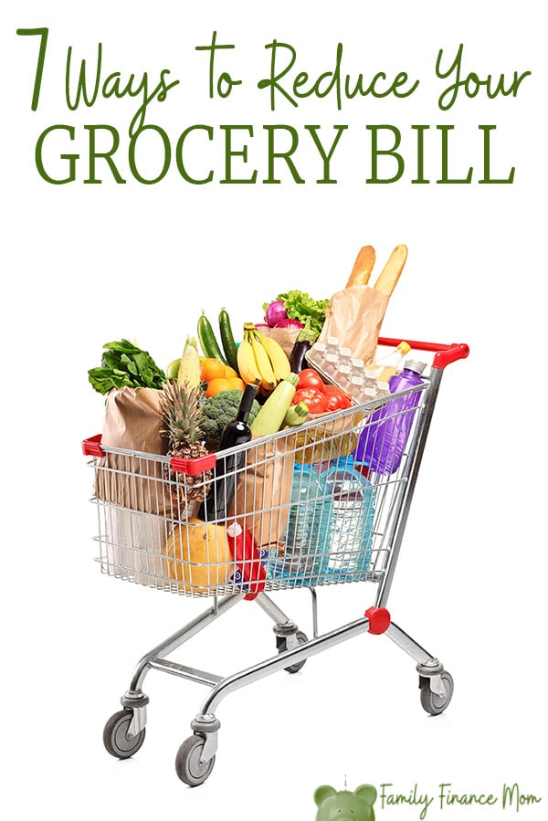 Groceries are one of families largest expenses. Use these 7 ways to save money every week, adding up to $100s-$1,000s every year #savemoney #moneytips #groceries