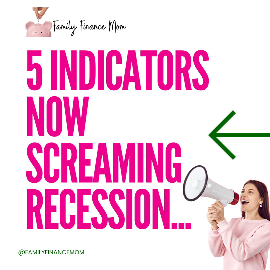 5 Indicators We are Now in a Recession